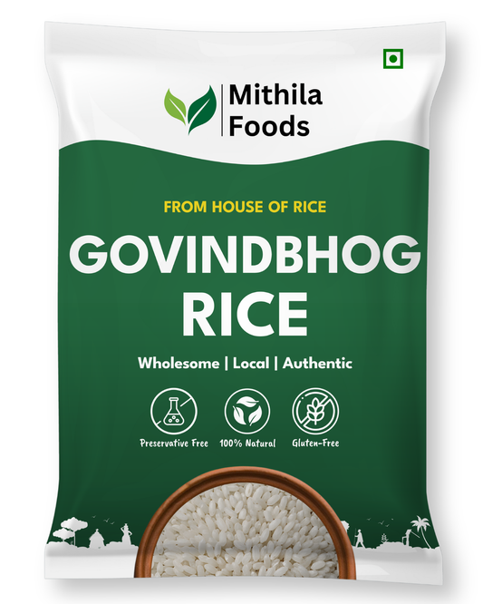 Authentic Govind bhog Rice for Kheer, Biryani & Pulao | Aromatic Naturally Aged