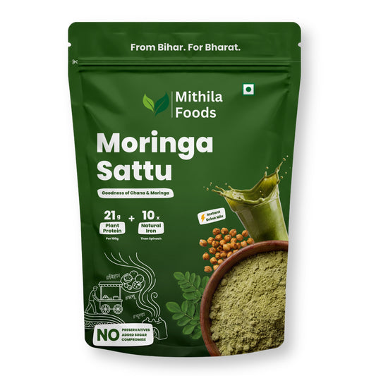 Moringa Sattu | Ready-to-Drink High Protein Superfood