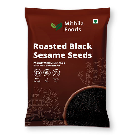 Roasted Black Sesame Seeds | Premium Kaala Til