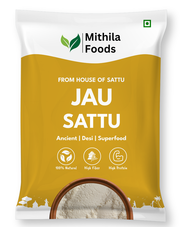 Authentic Jau Sattu | High-Fiber Barley Sattu