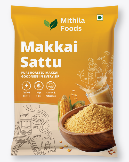 Makkai Sattu | Roasted Maize (Corn) Makai Sattu Powder