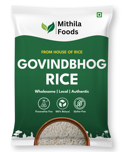 Authentic Govind bhog Rice for Kheer, Biryani & Pulao | Aromatic Naturally Aged