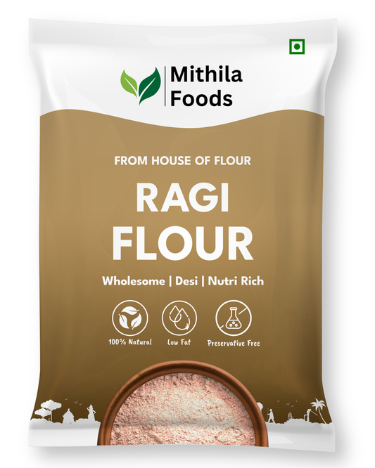 Ragi Atta | Finger Millet Flour | High Fibre & Protein | Soft Rotis