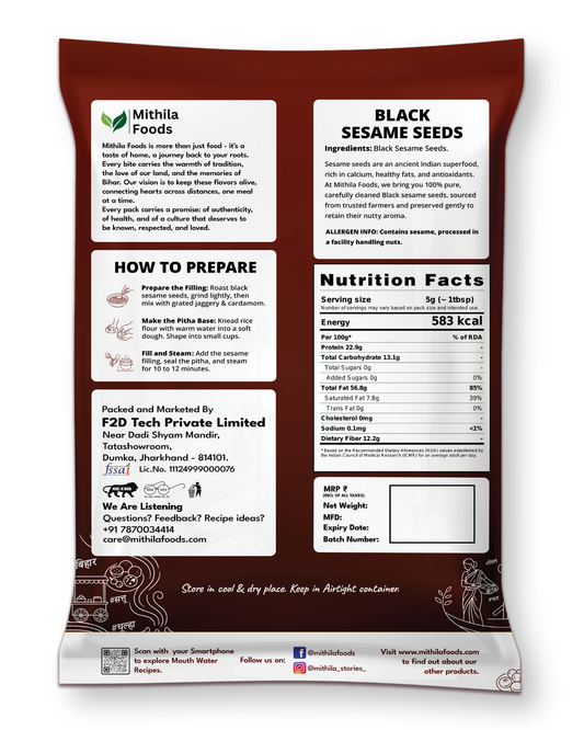 Black Sesame Seeds | Premium Kaala Til