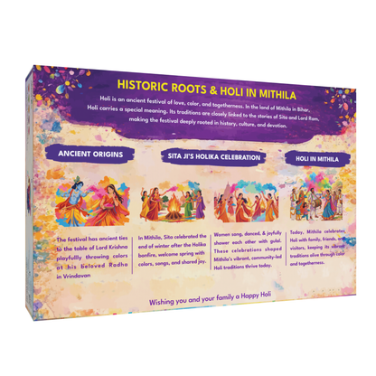 Herbal gulal holi colour pack of 5 natural organic colours