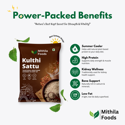 Kulthi Sattu Powder | Horse Gram Sattu for Weight Loss, Kidney Stone & Detox