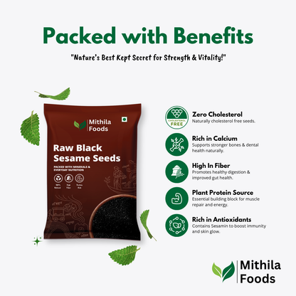 Black Sesame Seeds | Premium Kaala Til