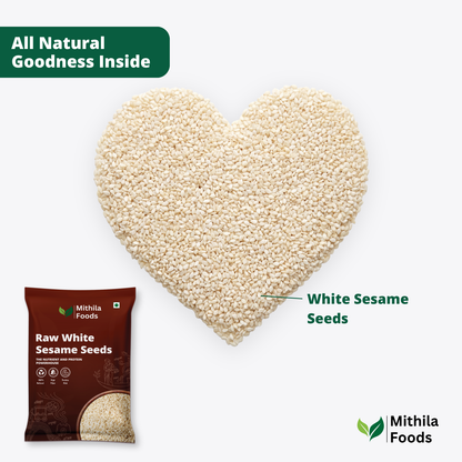 White Sesame Seeds | Premium Safed Til Superfood