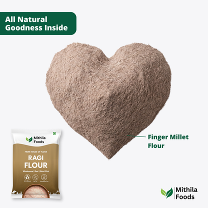 Ragi Atta | Finger Millet Flour | High Fibre & Protein | Soft Rotis