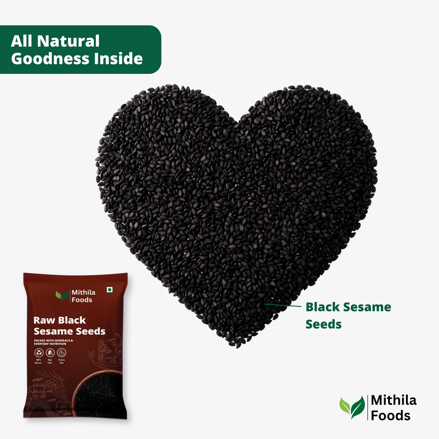 Black Sesame Seeds | Premium Kaala Til