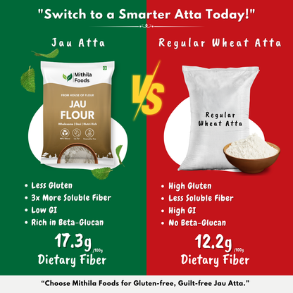 Jau Atta Barley Flour | High Protein Desi Superfood | No Preservatives