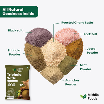 Triphala Sattu | Chana Sattu + Triphala Rasayana