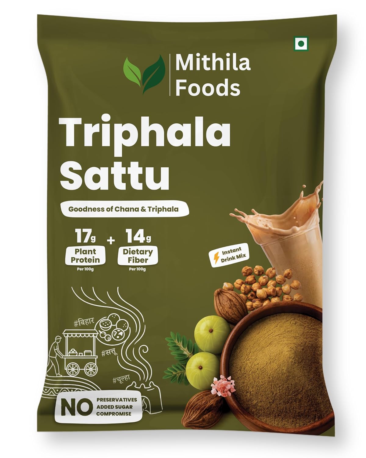 Triphala Sattu | Chana Sattu + Triphala Rasayana