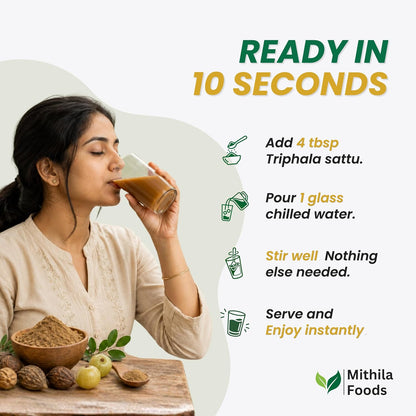 Triphala Sattu | Chana Sattu + Triphala Rasayana
