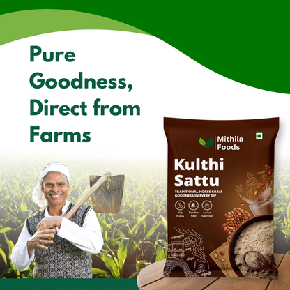 Kulthi Sattu Powder | Horse Gram Sattu for Weight Loss, Kidney Stone & Detox
