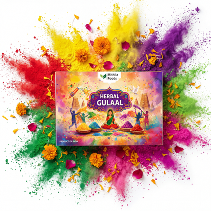Herbal gulal holi colour pack of 5 natural organic colours