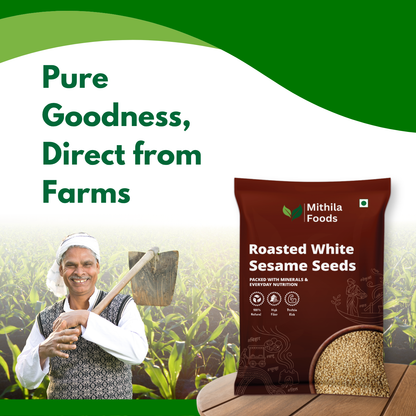 Roasted White Sesame Seeds | Premium Safed Til