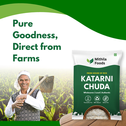 Bhagalpuri Katarni Chuda (Poha) | Freshly Packed, Rich in Aroma