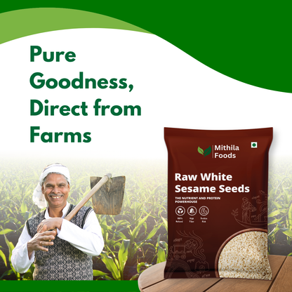 White Sesame Seeds | Premium Safed Til Superfood