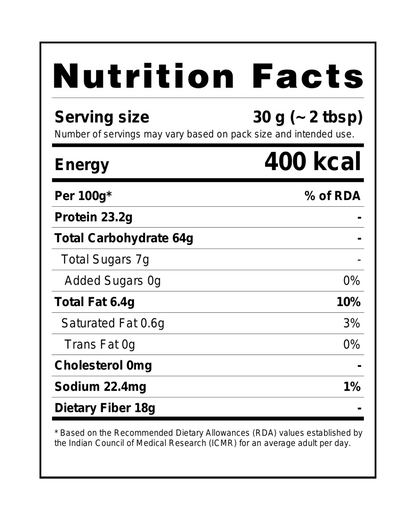 Authentic Chana Sattu | 100% Fresh Roasted Gram Channa Flour