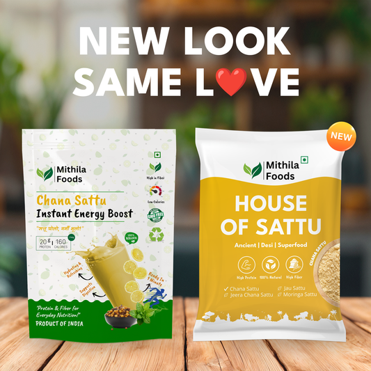 Authentic Chana Sattu | 100% Fresh Roasted Gram Channa Flour