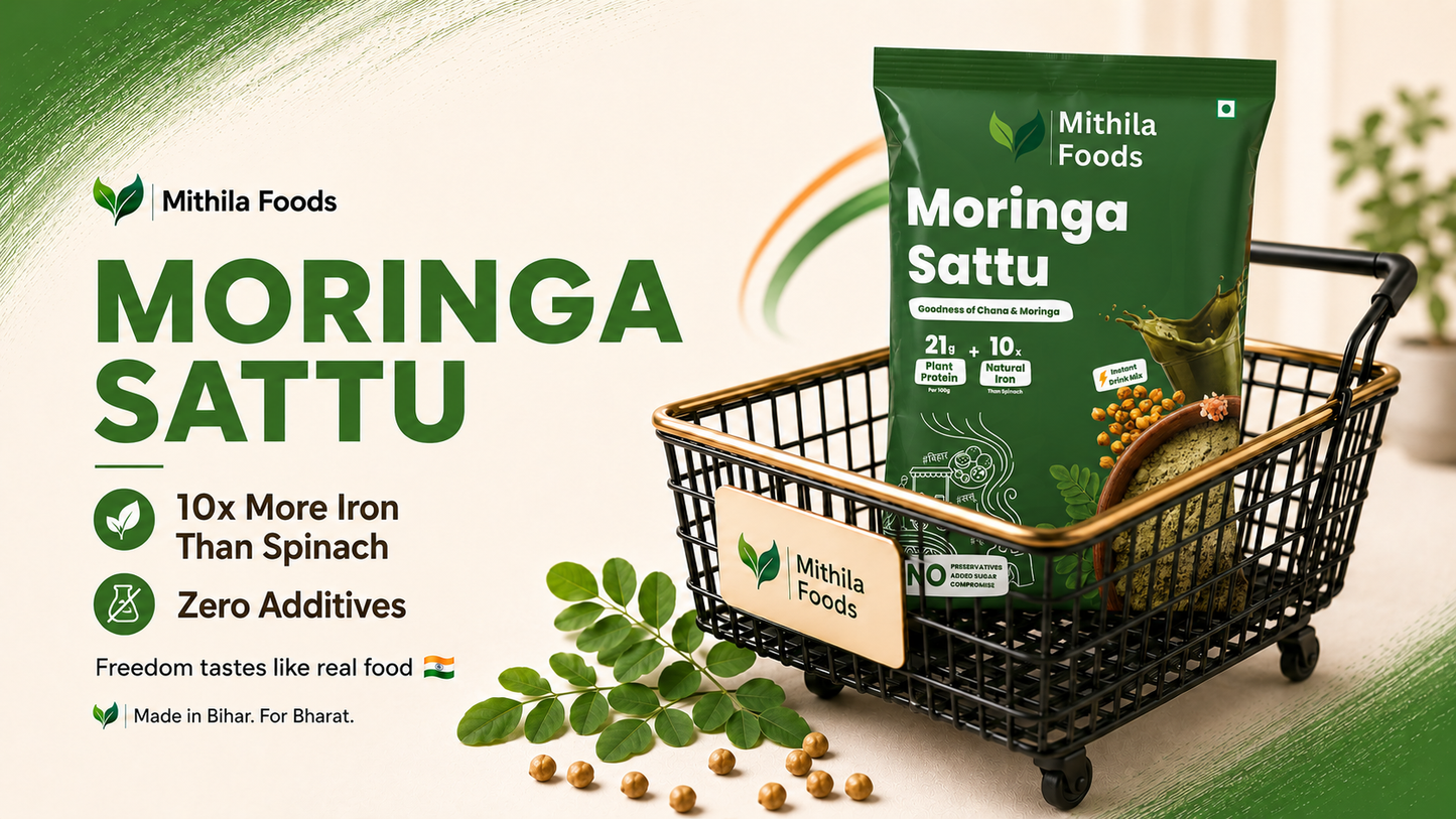 Tiranga Sattu Combo | Beetroot Sattu + Pea Protein Sattu + Moringa Sattu | 3 x 500g | Zero Added Sugar | Independence Day Special