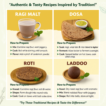 Unpolished Whole Ragi (Finger Millet/Nachni/Mandua/Kezhvaragu/Ragulu) | Supergrain from India’s Ragi Capital