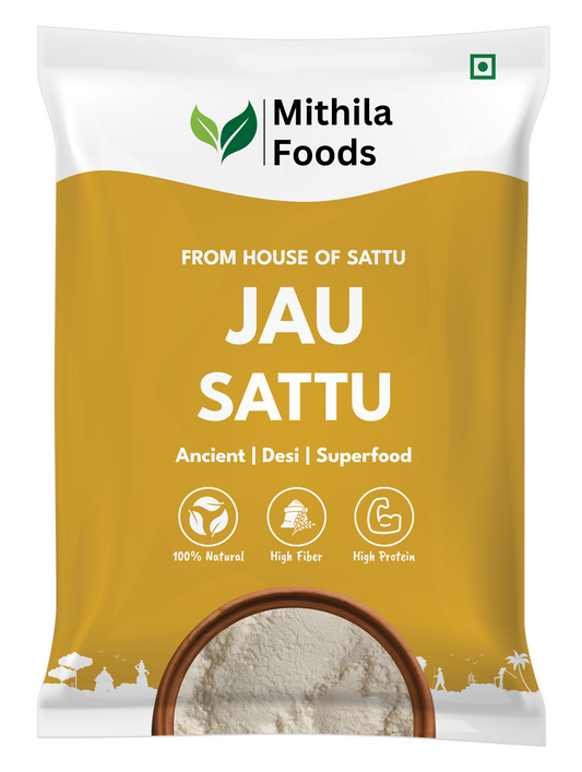 Authentic Jau Sattu | High-Fiber Barley Sattu