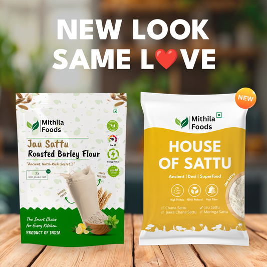 Authentic Jau Sattu | High-Fiber Barley Sattu