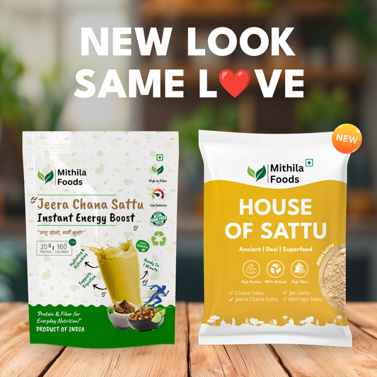 Authentic Jeera Chana Sattu | Roasted Gram Chana Flour with Powdered Cumin