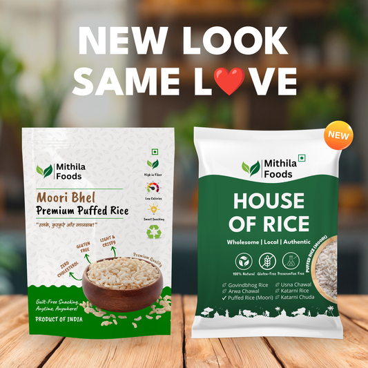 Plain Moori Puffed Rice Murmura Muri Bhel | Light Crunchy SMART Snack
