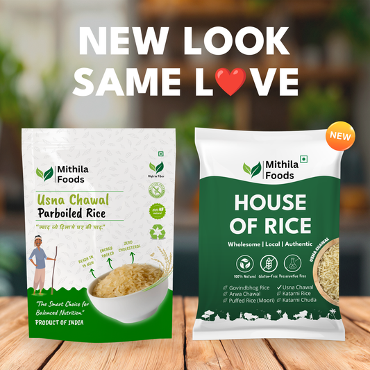 Authentic Usna Chawal - Parboiled Rice | Low GI, Easy to Digest