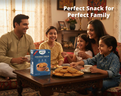 Bihari Coconut Thekua with Desi Ghee, Jaggery & Sesame Seeds | Chhath Puja Prasad