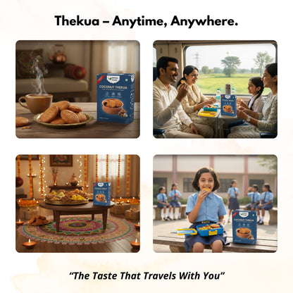 Bihari Coconut Thekua with Desi Ghee, Jaggery & Sesame Seeds | Chhath Puja Prasad