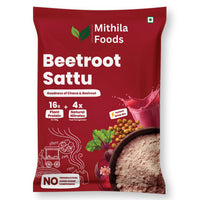 Beetroot Sattu | Ready To Drink High Protein Superfood Mix