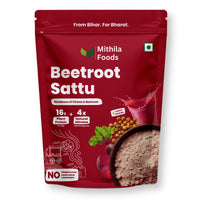 Beetroot Sattu | Ready To Drink High Protein Superfood Mix