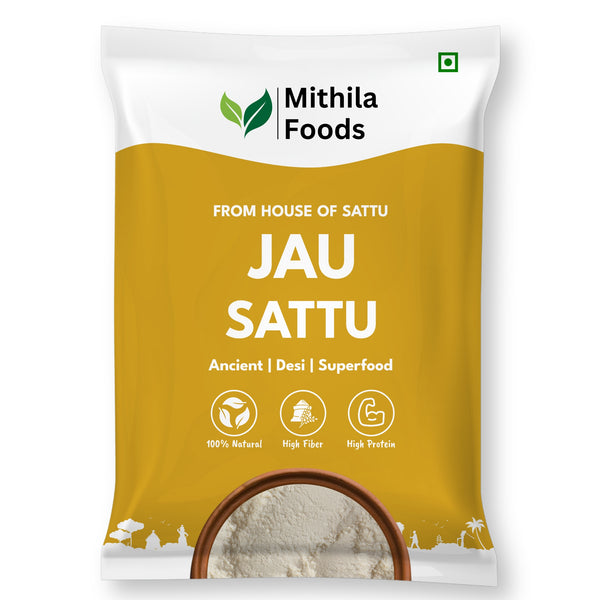 Authentic Jau Sattu | High-Fiber Barley Sattu