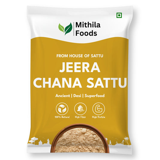 Authentic Jeera Chana Sattu | Roasted Gram Chana Flour with Powdered Cumin