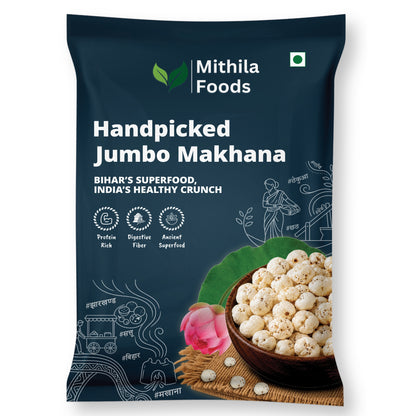 Jumbo Hand-picked Phool Makhana | 100% Natural Foxnuts | Lotus Seeds