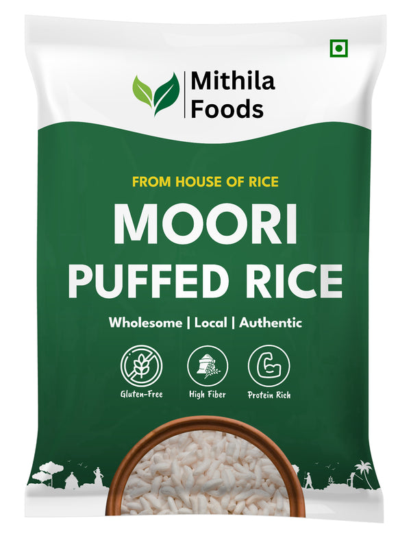 Plain Moori Puffed Rice Murmura Muri Bhel | Light Crunchy SMART Snack